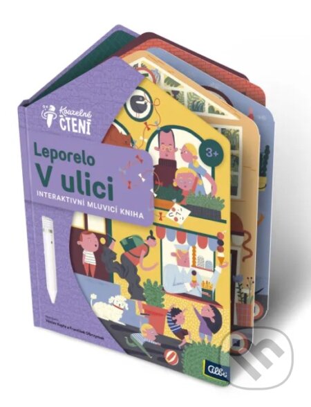 Kniha: Kouzelné čtení: Leporelo V ulici (Albi). Albi, 2026 Kniha: Kouzelné čtení: Leporelo V ulici (Albi). Albi, 2026