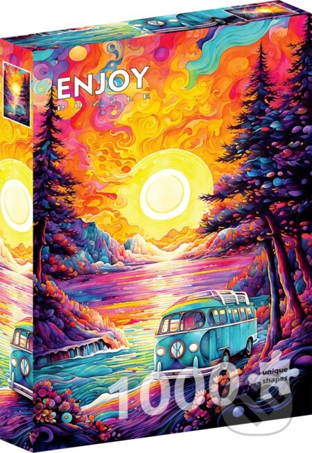 Puzzle: Puzzle Život v dodávce na pláži (1000 dílků) (Enjoy). Enjoy, 2026 Puzzle: Puzzle Život v dodávce na pláži (1000 dílků) (Enjoy). Enjoy, 2026