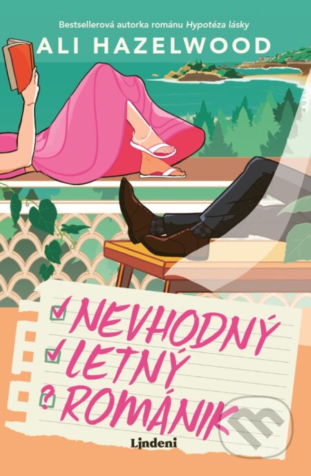 Kniha: Nevhodný letný románik (Ali Hazelwood). Lindeni, 2026 Kniha: Nevhodný letný románik (Ali Hazelwood). Lindeni, 2026