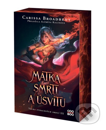 Kniha: Matka smrti a úsvitu (Carissa Broadbent). CooBoo CZ, 2026 Kniha: Matka smrti a úsvitu (Carissa Broadbent). CooBoo CZ, 2026