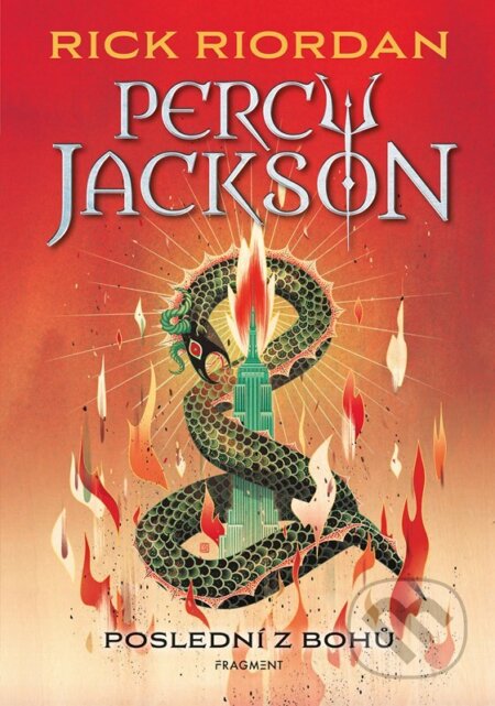 Kniha: Percy Jackson - Poslední z bohů (Rick Riordan). Nakladatelství Fragment, 2026 Kniha: Percy Jackson - Poslední z bohů (Rick Riordan). Nakladatelství Fragment, 2026