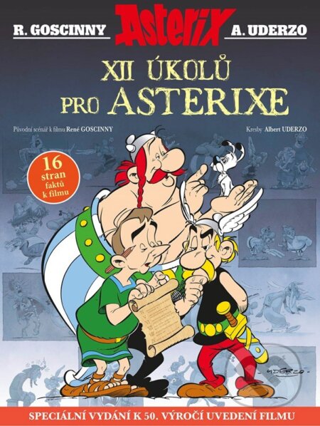 Kniha: Asterix - XII úkolů pro Asterixe - Speciální edice (René Goscinny). Alicanto, 2026 Kniha: Asterix - XII úkolů pro Asterixe - Speciální edice (René Goscinny). Alicanto, 2026