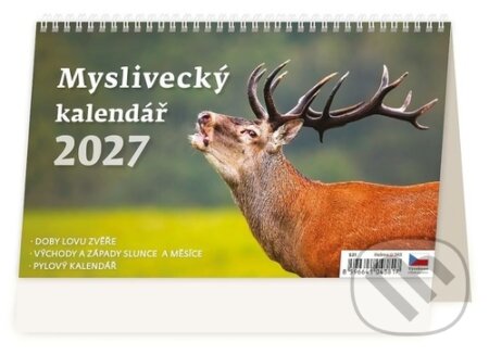 Myslivecký kalendář 2027 - stolní kalendář (Helma). Helma, 2026 Myslivecký kalendář 2027 - stolní kalendář (Helma). Helma, 2026
