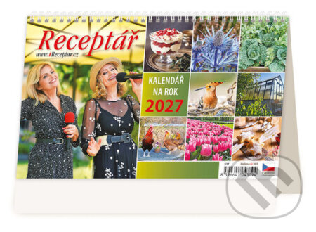 Receptář 2027 - stolní kalendář (Helma). Helma, 2026 Receptář 2027 - stolní kalendář (Helma). Helma, 2026