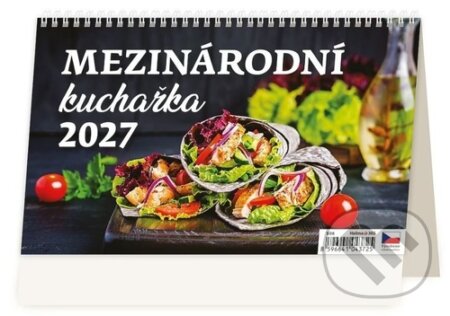 Mezinárodní kuchařka 2027 - stolní kalendář (Helma). Helma, 2026 Mezinárodní kuchařka 2027 - stolní kalendář (Helma). Helma, 2026