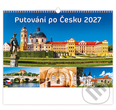 Putování po Česku 2027 - nástěnný kalendář (Helma). Helma, 2026 Putování po Česku 2027 - nástěnný kalendář (Helma). Helma, 2026