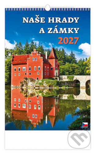 Naše hrady a zámky 2027 - nástěnný kalendář (Helma). Helma, 2026 Naše hrady a zámky 2027 - nástěnný kalendář (Helma). Helma, 2026