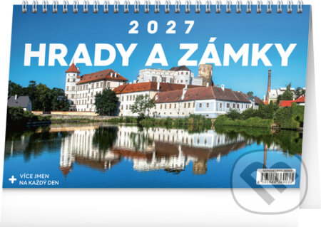 NOTIQUE Stolní kalendář Hrady a zámky 2027 (Notique). Notique, 2026 NOTIQUE Stolní kalendář Hrady a zámky 2027 (Notique). Notique, 2026