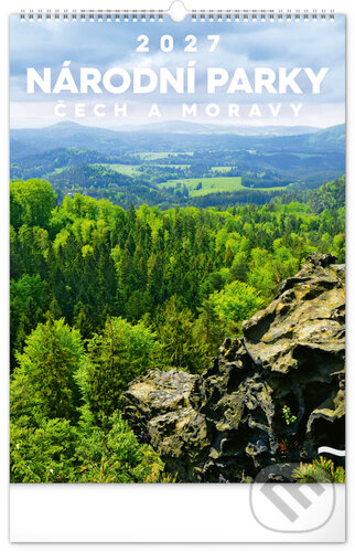 NOTIQUE Nástěnný kalendář Národní parky Čech a Moravy 2027 (Notique). Notique, 2026 NOTIQUE Nástěnný kalendář Národní parky Čech a Moravy 2027 (Notique). Notique, 2026