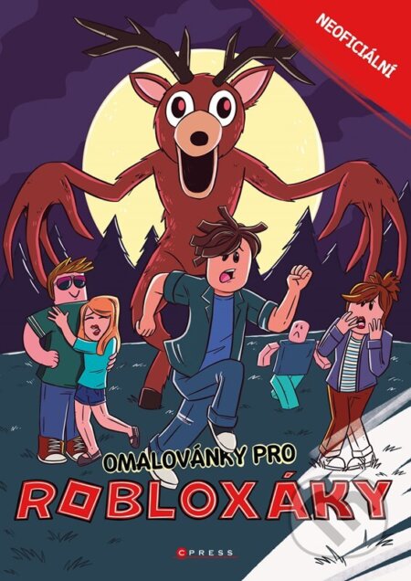 Kniha: Omalovánky pro Robloxáky (Pavla Navrátilová Filip). CPRESS, 2026 Kniha: Omalovánky pro Robloxáky (Pavla Navrátilová Filip). CPRESS, 2026