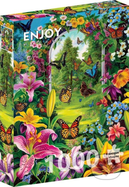 Puzzle: Puzzle Zahradní průchod (1000 dílků) (Enjoy). Enjoy, 2026 Puzzle: Puzzle Zahradní průchod (1000 dílků) (Enjoy). Enjoy, 2026
