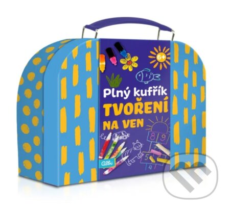 Spoločenská hra: Plný kufřík - Tvoření na ven (Albi). Albi, 2026 Spoločenská hra: Plný kufřík - Tvoření na ven (Albi). Albi, 2026