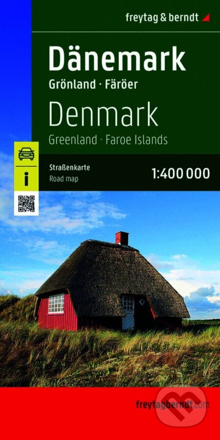 Dánsko (Grónsko, Faerské ostrovy) 1:400 000 / automapa (freytag&berndt). freytag&berndt, 2026 Dánsko (Grónsko, Faerské ostrovy) 1:400 000 / automapa (freytag&berndt). freytag&berndt, 2026