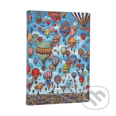 Paperblanks - 12-mesačný ždenný diár Balloon Festival 2027 (Paperblanks). Paperblanks, 2026 Paperblanks - 12-mesačný ždenný diár Balloon Festival 2027 (Paperblanks). Paperblanks, 2026