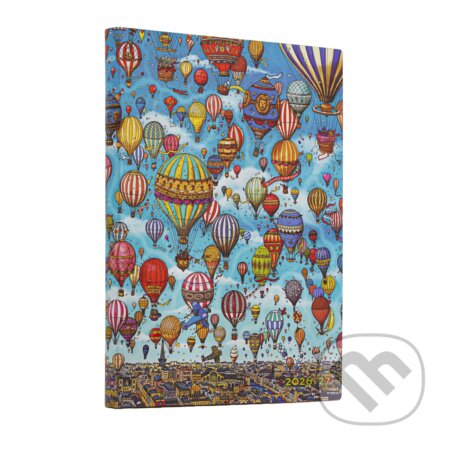 Paperblanks - 18-mesačný týždenný diár Balloon Festival 2026/2027 (horizontálny) (Paperblanks). Paperblanks, 2026 Paperblanks - 18-mesačný týždenný diár Balloon Festival 2026/2027 (horizontálny) (Paperblanks). Paperblanks, 2026