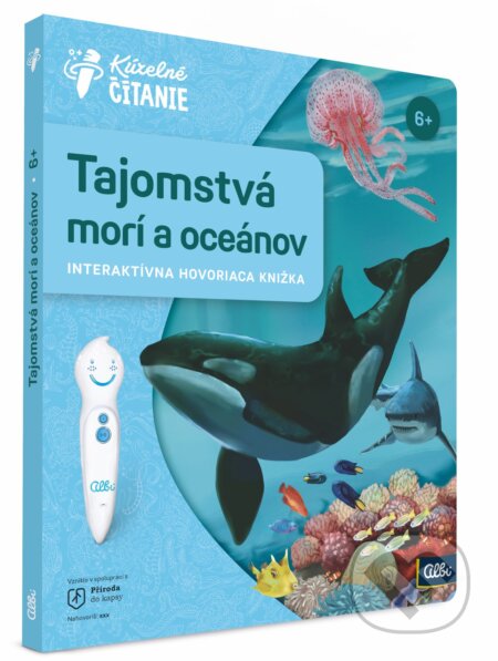 Kniha: Kúzelné čítanie: Tajomstvá morí a oceánov (Jana Posslová a Lucie Krystlíková). Albi, 2026 Kniha: Kúzelné čítanie: Tajomstvá morí a oceánov (Jana Posslová a Lucie Krystlíková). Albi, 2026