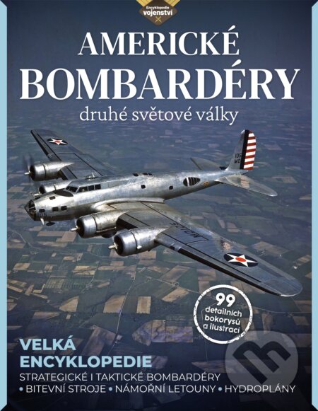 Kniha: Americké bombardéry druhé světové války (Edward Ward). Extra Publishing, 2026 Kniha: Americké bombardéry druhé světové války (Edward Ward). Extra Publishing, 2026