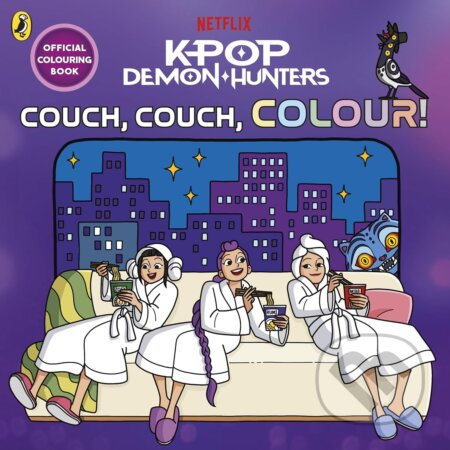 Kniha: KPop Demon Hunters: Couch, Couch, Colour!: Official Colouring Book (Penguin Random House Childrens UK). Penguin Random House Childrens UK, 2026 Kniha: KPop Demon Hunters: Couch, Couch, Colour!: Official Colouring Book (Penguin Random House Childrens UK). Penguin Random House Childrens UK, 2026