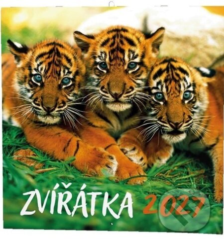 Zvířátka 2027 - nástěnný kalendář (Baloušek). Baloušek, 2026 Zvířátka 2027 - nástěnný kalendář (Baloušek). Baloušek, 2026