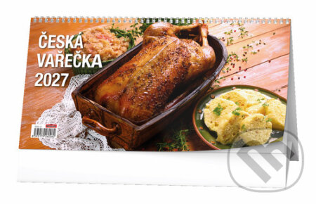 Česká vařečka 2027 - stolní kalendář (Baloušek). Baloušek, 2026 Česká vařečka 2027 - stolní kalendář (Baloušek). Baloušek, 2026