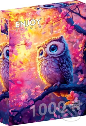 Puzzle: Puzzle Zasněná sova (1000 dílků) (Enjoy). Enjoy, 2026 Puzzle: Puzzle Zasněná sova (1000 dílků) (Enjoy). Enjoy, 2026