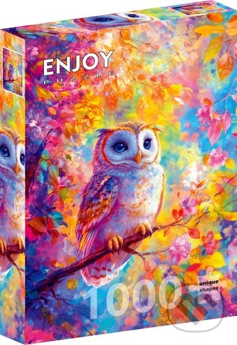 Puzzle: Puzzle Pastelová sova (1000 dílků) (Enjoy). Enjoy, 2026 Puzzle: Puzzle Pastelová sova (1000 dílků) (Enjoy). Enjoy, 2026