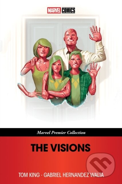 Kniha: The Visions (Marvel Premier Collection) (Tom King). Marvel, 2026 Kniha: The Visions (Marvel Premier Collection) (Tom King). Marvel, 2026