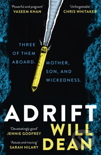 Kniha: Adrift (Will Dean). Hodder and Stoughton, 2026 Kniha: Adrift (Will Dean). Hodder and Stoughton, 2026