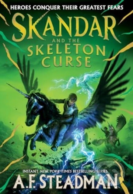 Kniha: Skandar and the Skeleton Curse (A.F. Steadman). Simon & Schuster Books for Young Readers, 2024 Kniha: Skandar and the Skeleton Curse (A.F. Steadman). Simon & Schuster Books for Young Readers, 2024