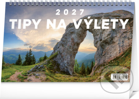 NOTIQUE Stolový kalendár Tipy na výlety 2027 (Notique). Notique, 2026 NOTIQUE Stolový kalendár Tipy na výlety 2027 (Notique). Notique, 2026