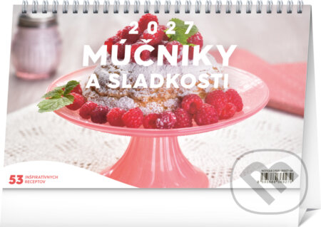 NOTIQUE Stolový kalendár Múčniky a sladkosti 2027 (Notique). Notique, 2026 NOTIQUE Stolový kalendár Múčniky a sladkosti 2027 (Notique). Notique, 2026