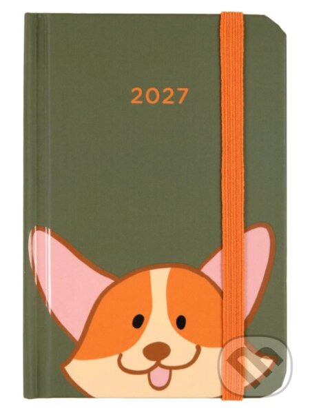 Mini diár s gumičkou na rok 2027 - Corgi (Albi). Albi, 2026 Mini diár s gumičkou na rok 2027 - Corgi (Albi). Albi, 2026