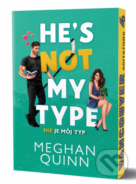 Kniha: Nie je môj typ (Meghan Quinn). Zelený kocúr, 2026 Kniha: Nie je môj typ (Meghan Quinn). Zelený kocúr, 2026