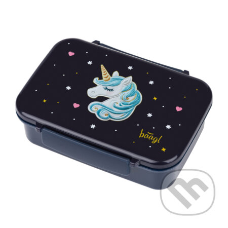 Box na desiatu s priehradkami Baagl Unicorn Gold (Baagl). Baagl, 2026 Box na desiatu s priehradkami Baagl Unicorn Gold (Baagl). Baagl, 2026