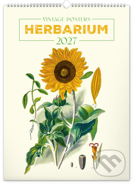 NOTIQUE Nástenný kalendár Vintage posters – herbarium (Vintage plagáty – herbár) 2027 (Notique). Notique, 2026 NOTIQUE Nástenný kalendár Vintage posters – herbarium (Vintage plagáty – herbár) 2027 (Notique). Notique, 2026