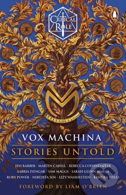 Kniha: Critical Role: Vox Machina - Stories Untold (Cast of Critical Role). Cornerstone, 2025 Kniha: Critical Role: Vox Machina - Stories Untold (Cast of Critical Role). Cornerstone, 2025