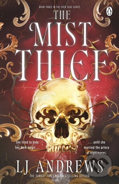 Kniha: The Mist Thief (L.J. Andrews). Penguin Books, 2026 Kniha: The Mist Thief (L.J. Andrews). Penguin Books, 2026