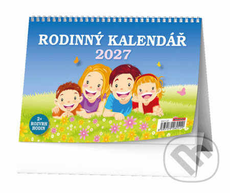 Rodinný kalendář 2027 - stolní kalendář (Baloušek). Baloušek, 2026 Rodinný kalendář 2027 - stolní kalendář (Baloušek). Baloušek, 2026