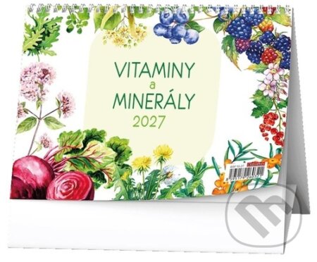 Vitamíny a minerály 2027 - stolní kalendář (Baloušek). Baloušek, 2026 Vitamíny a minerály 2027 - stolní kalendář (Baloušek). Baloušek, 2026