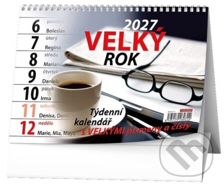 Velký rok 2027 - stolní kalendář (Baloušek). Baloušek, 2026 Velký rok 2027 - stolní kalendář (Baloušek). Baloušek, 2026