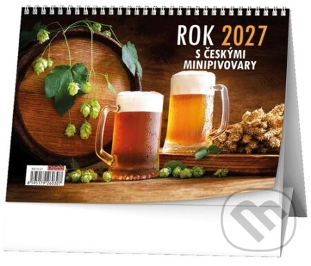 Rok 2027 s českými minipivovary - stolní kalendář (Baloušek). Baloušek, 2026 Rok 2027 s českými minipivovary - stolní kalendář (Baloušek). Baloušek, 2026