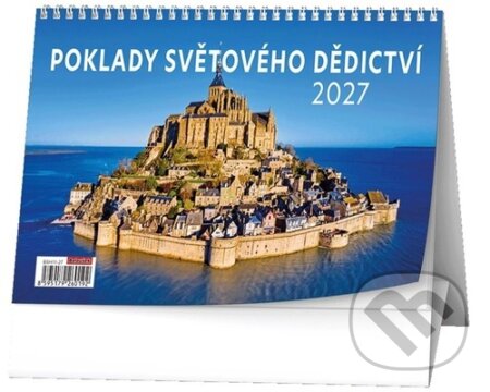 Poklady světového dědictví 2027 - stolní kalendář (Baloušek). Baloušek, 2026 Poklady světového dědictví 2027 - stolní kalendář (Baloušek). Baloušek, 2026