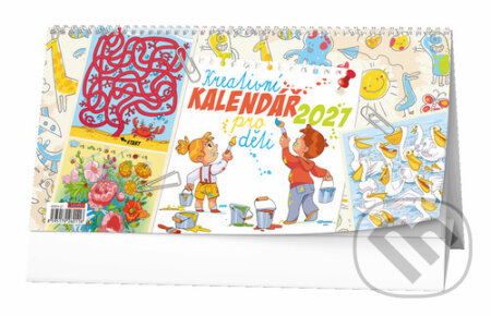 Kreativní kalendář pro děti 2027 - stolní kalendář (Baloušek). Baloušek, 2026 Kreativní kalendář pro děti 2027 - stolní kalendář (Baloušek). Baloušek, 2026