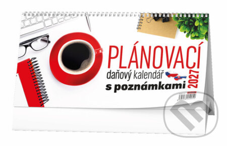 Plánovací daňový kalendář s poznámkami 2027 - stolní kalendář (Baloušek). Baloušek, 2026 Plánovací daňový kalendář s poznámkami 2027 - stolní kalendář (Baloušek). Baloušek, 2026