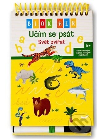 Kniha: Blok her Učím se psát Svět zvířat (Svojtka&Co.). Svojtka&Co., 2026 Kniha: Blok her Učím se psát Svět zvířat (Svojtka&Co.). Svojtka&Co., 2026