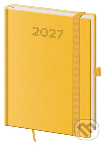 Denní diář 2027 B6 Print Pop žlutý (Helma). Helma, 2026 Denní diář 2027 B6 Print Pop žlutý (Helma). Helma, 2026
