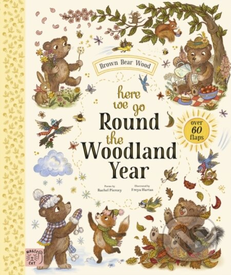 Kniha: Here We Go Round the Woodland Year (Rachel Piercey). Magic Cat, 2026 Kniha: Here We Go Round the Woodland Year (Rachel Piercey). Magic Cat, 2026