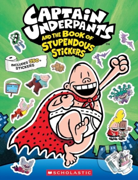 Kniha: Captain Underpants: Sticker Book (Scholastic Inc). Scholastic, 2026 Kniha: Captain Underpants: Sticker Book (Scholastic Inc). Scholastic, 2026