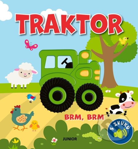Kniha: Traktor brm, brm (Magdalena Zareba). Junior, 2026 Kniha: Traktor brm, brm (Magdalena Zareba). Junior, 2026