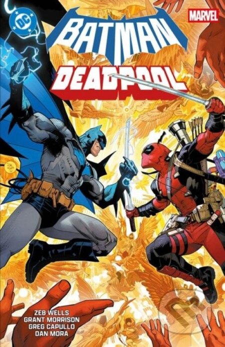Kniha: Batman / Deadpool (Zeb Wells a Grant Morrison). Crew, 2026 Kniha: Batman / Deadpool (Zeb Wells a Grant Morrison). Crew, 2026